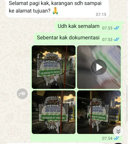Pengiriman Papan Bunga Selamat Grogol