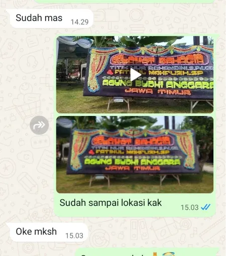 Pengiriman Papan Bunga Grogol