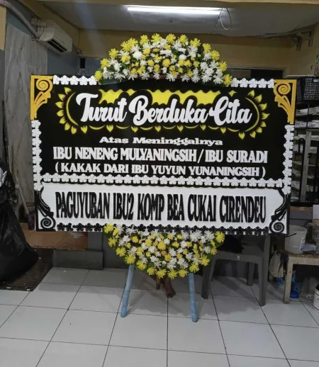 Papan Bunga Duka Grogol