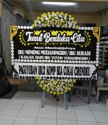 Papan Bunga di Grogol